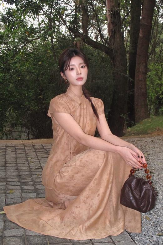 ELLA JADE 新中式复古国风上衣半裙套装 20244 商品图2