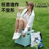 小推车轻便折叠拉杆车购物零食置物架移动野营便携买菜取快递神器 商品缩略图2