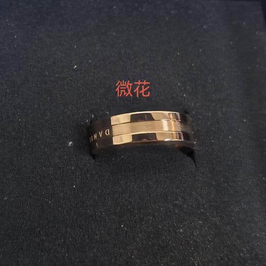 7315030016765丹尼尔惠灵顿DANIEL WELLINGTON  |DW 鎏金曜目亮光磨砂双质感单戒指男女情侣指环56# 商品图3