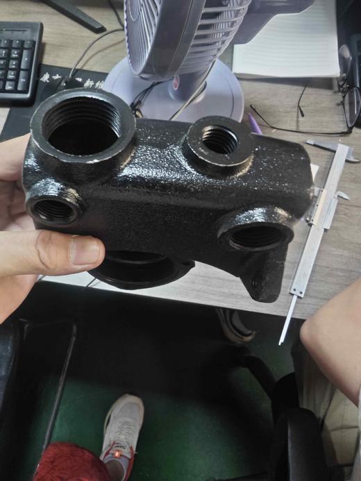 【货号03490】日井款550瓦水泵泵头智能微电脑全自动家用自吸增氧泵泵体配件铸铁泵 商品图2