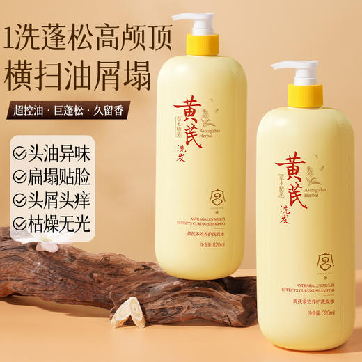 TZW-宫佩黄芪多效养护洗发水清洁控油护发 商品图1