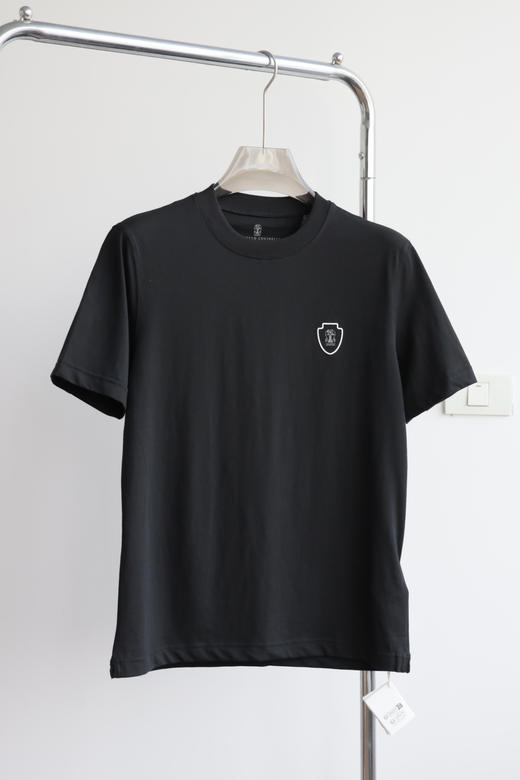 Brune11o cucine11i 网球系列 盾牌圆领短袖T恤 tx505 商品图5