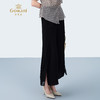 乔万尼2025新品100%真丝飘逸轻盈阔腿裤ED2F518 商品缩略图2