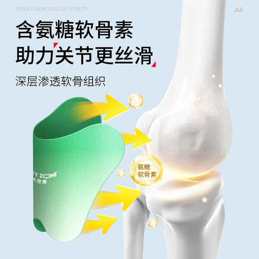 元气地带艾草贴氨糖软骨素艾灸贴草本蕲艾颈贴膝盖腰腹足贴关节贴 商品图3