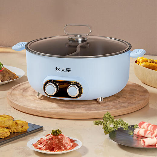 炊大皇 COOKER KING（鸳鸯锅）电火锅CDH-DG2060大功率 商品图0