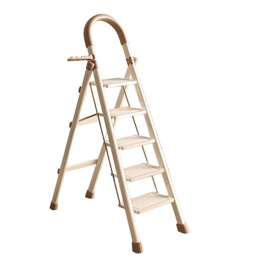 加厚梯子家用乔迁折叠碳钢人字梯爬梯室内移动多功能步梯伸缩楼梯 商品图4