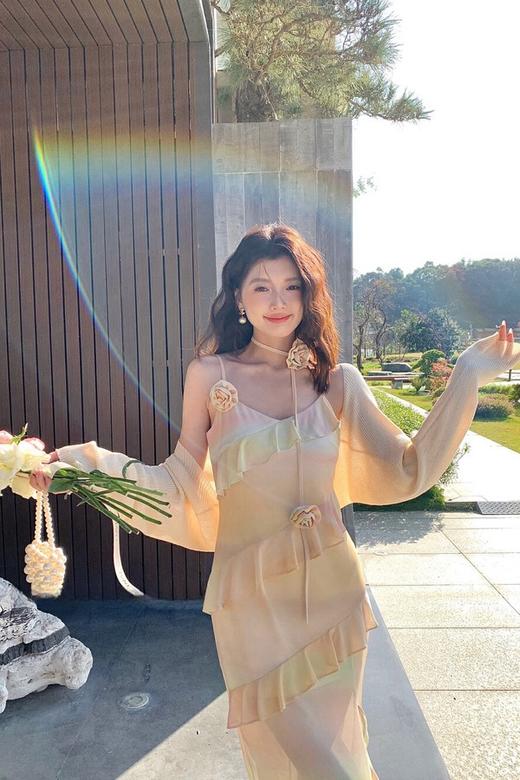 ELLA JADE 人鱼姬流光渐变吊带连衣裙 20222 商品图11