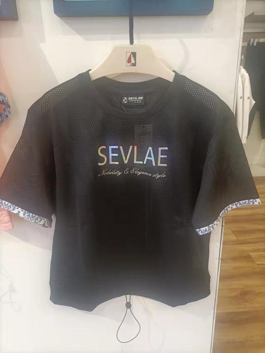 圣弗莱女式圆领短袖T恤衫F222184551 商品图1