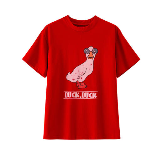 「K」洛诗琳40910休闲气质印花T恤2025夏季新款卡通减龄上衣10252 商品图3