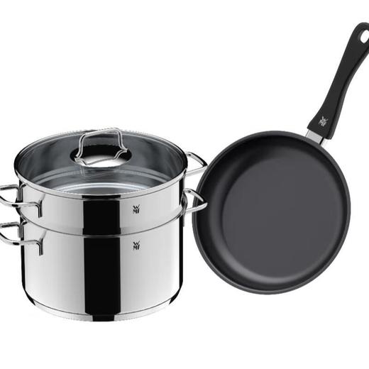 wmf24cm蒸锅带屉+煎锅组合 商品图2