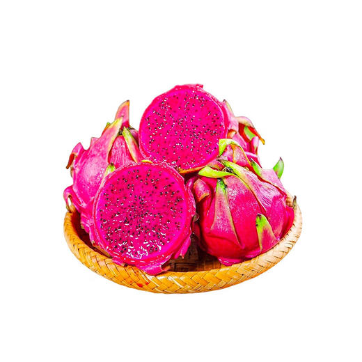 嗨果粒红肉火龙果优选9粒 箱重5.5斤左右 商品图0