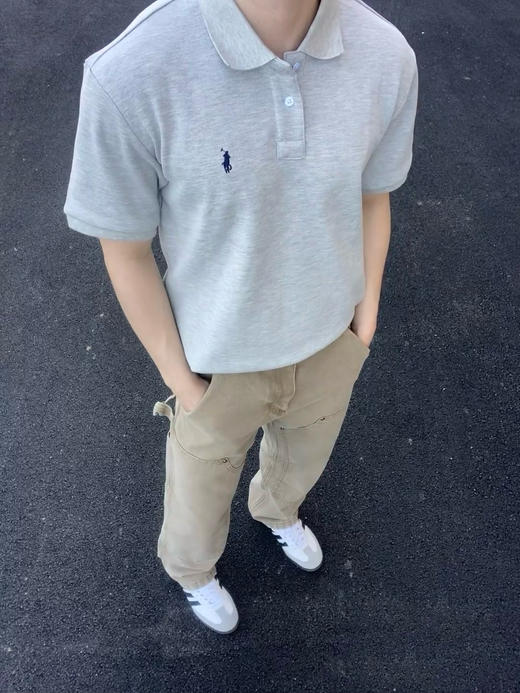 男款经典拉夫小马标棉珠透气干爽polo衫 商品图9