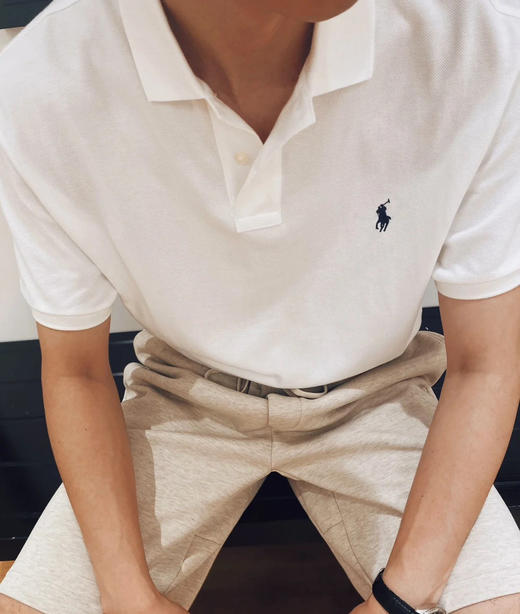 男款经典拉夫小马标棉珠透气干爽polo衫 商品图8