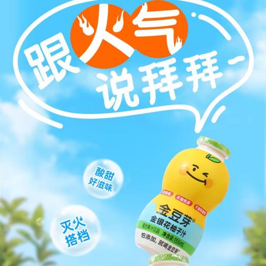 金豆芽 金银花柚子汁155ml*4 商品图1