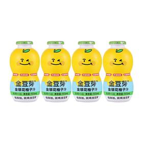 金豆芽 金银花柚子汁155ml*4