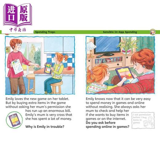 【中商原版】儿童金钱观念书 The Children's Book of Money Sense 英文原版 亲子共读金钱意识培养 儿童好习惯养成 进口童书 商品图2