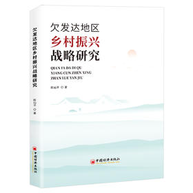【旗舰店】欠发达地区乡村振兴战略研究