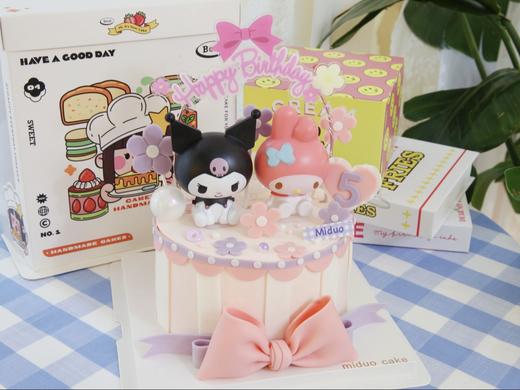 女孩款 Sanrio三丽鸥美乐蒂库洛米 甜趣翻糖蝴蝶结 商品图1