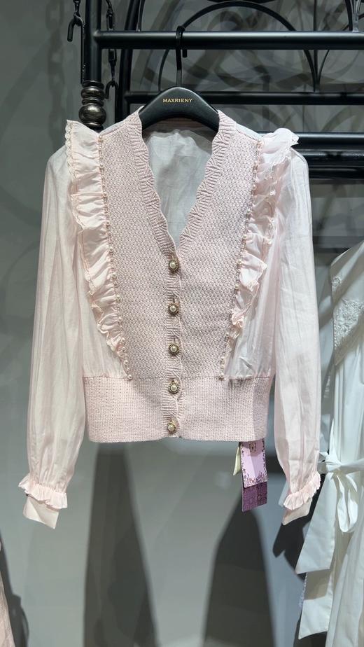 MAXRIENY2024年粉色衬衫(货号:MC87SW575) 商品图0