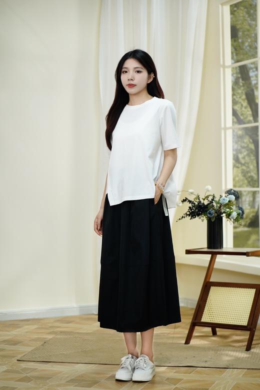 臣禾	【防晒茧型裙】松紧腰【梨形身材福音】花苞裙半身裙	JZ252030158 商品图3