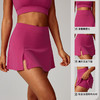 跃牌【轻匀系列】春夏高腰瑜伽短裙透气迷你裙裤跑步健身网球防走光运动裙DK6358 商品缩略图1