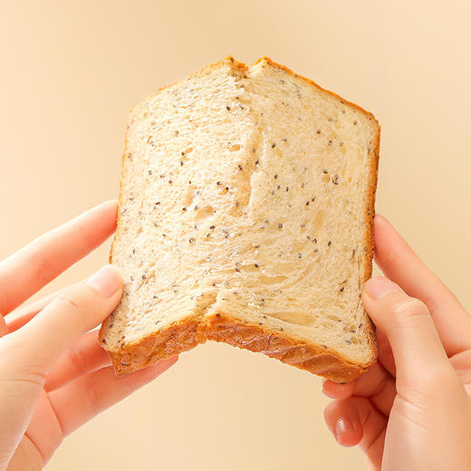 限时折扣【舌里奇亚籽全麦吐司1000g】  独立包装  开袋即食 一箱约20小袋 商品图7