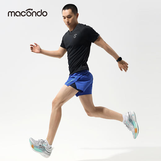 马孔多抑菌短袖  吸湿速干 3A抗菌 透气 反光标 领口防磨 男款后背网布拼接 女款后背透气窗 商品图4