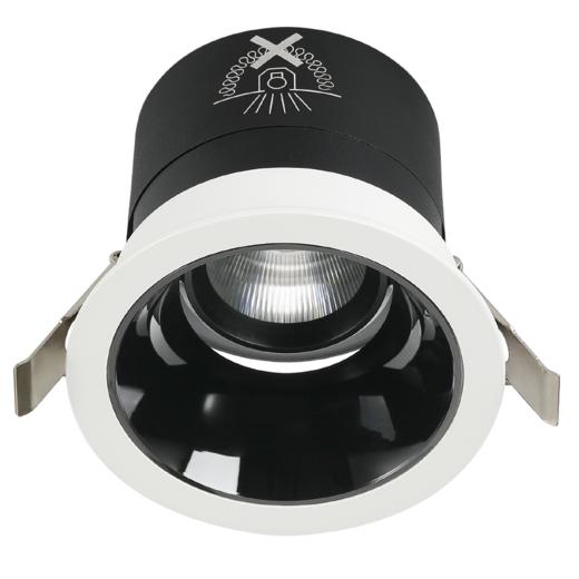 欧普（OPPLE）射灯RA95高显色调色客厅天花灯嵌入式家用防眩LED无主灯明炫 商品图6