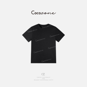 COCO ZONE 夏季简约纯色修身圆领短袖T恤ACD1A0034