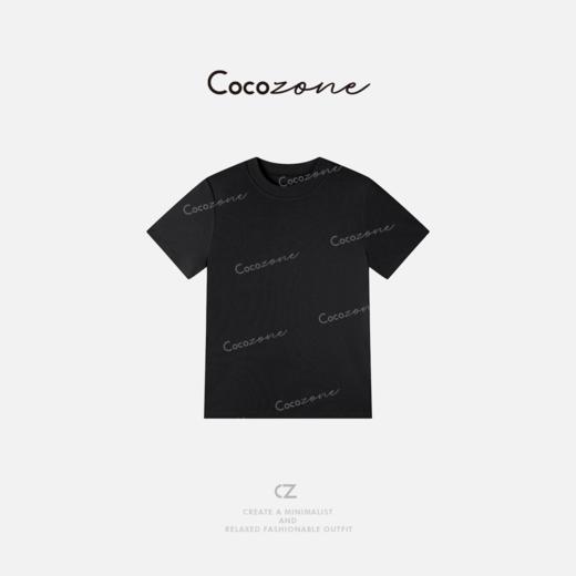 COCO ZONE 夏季简约纯色修身圆领短袖T恤ACD1A0034 商品图0