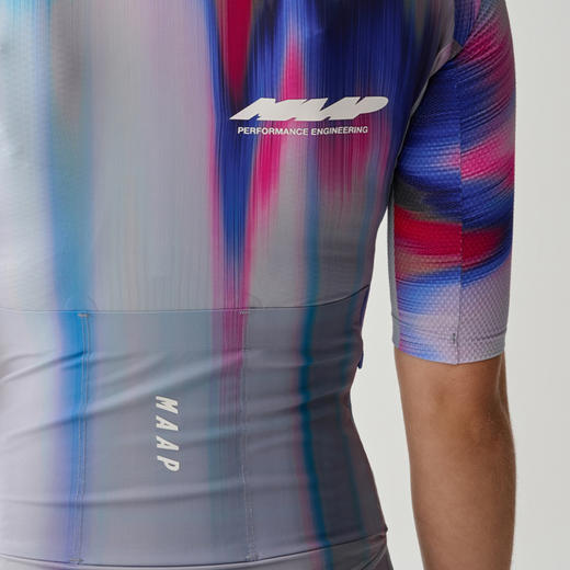 MAAP 女士 Solar Pro Race Jersey 伽马蓝 短袖骑行服 商品图3