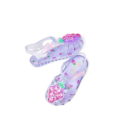 Snoffy斯纳菲女童凉鞋夏季女孩公主软底防滑凉鞋237212★ 商品图4