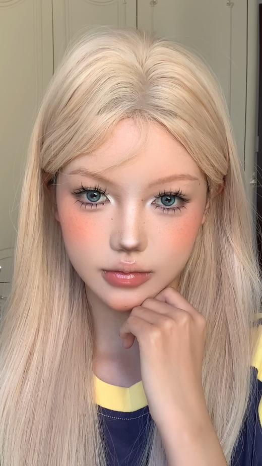 Claire color旗下  海域冰川&薄荷曼巴｜14.5mm白狮参考着色中大直径  日抛 商品图11