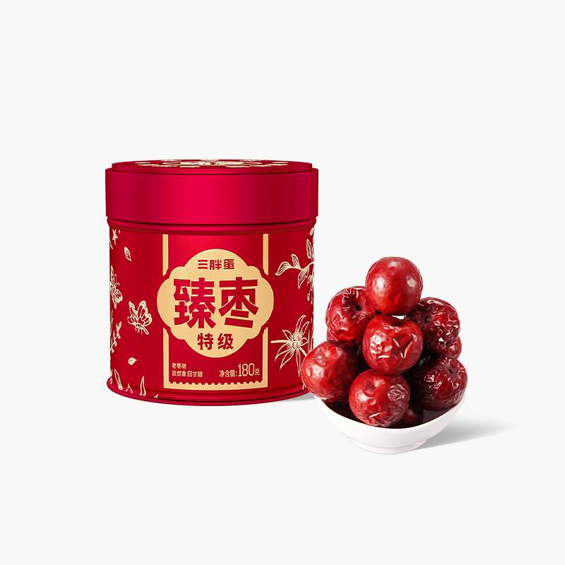 【特级】三胖蛋高端臻枣180g/罐