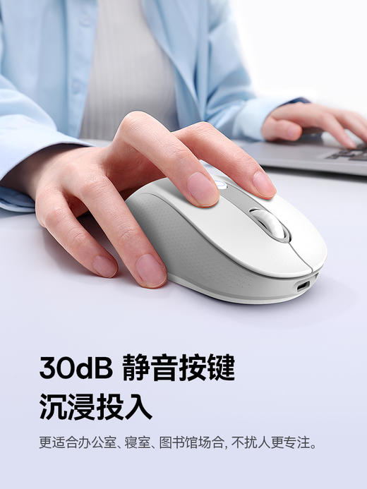 【倍思质选版 】 创作者 F02 人体工学 无线鼠标 商品图3