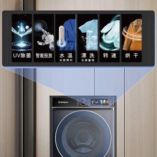 西屋洗烘一体机WD1012WD星空蓝 商品图2