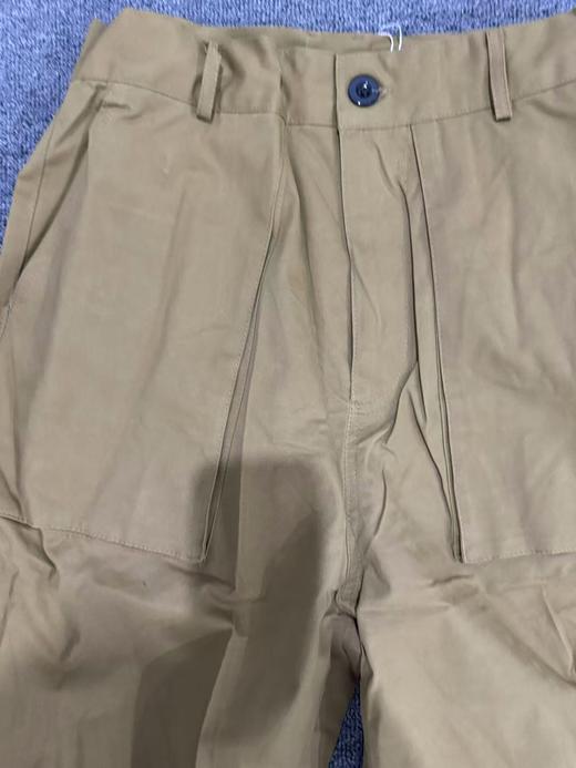 纯色宽松大口袋工装长裤 商品图12