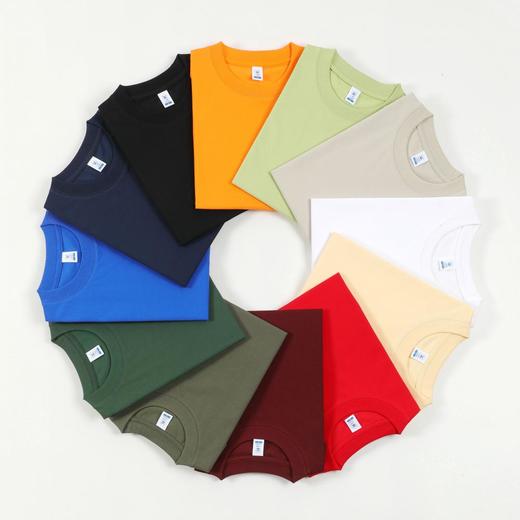 220g索洛娜棉冰感T恤圆领短袖男女同款7A抗菌65%棉A19 商品图4