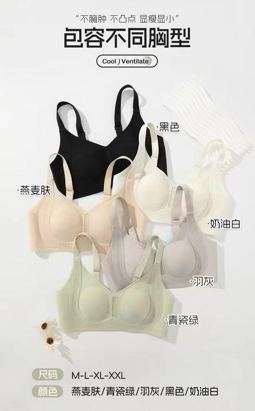 LS超薄凉感水晶杯舒适文胸308 商品图0