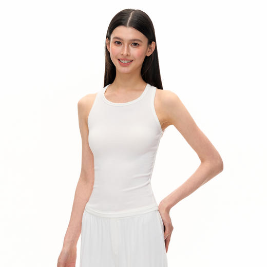 Ariseism  美式复古纯色工字背心女夏季新款外穿修身上衣 商品图2