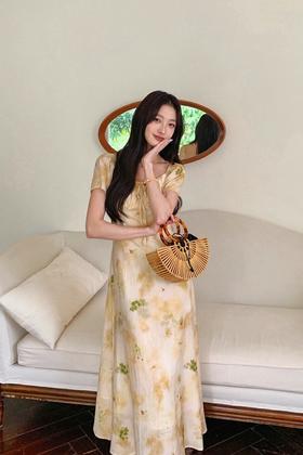 SUMMER & SAGE 法式碎花连衣裙 20300