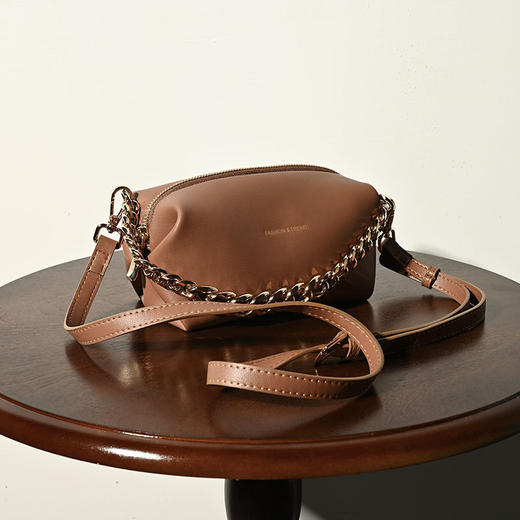 【预售3天】新款斜挎包高质感复古女士化妆品链条包时尚潮流单肩手机包包CKZC2240 商品图2