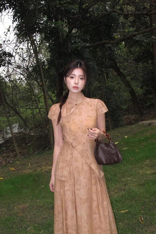 ELLA JADE 新中式复古国风上衣半裙套装 20244 商品图5