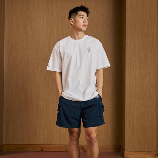 录士LUSHISI逐穹主题速干吸湿排汗篮球短袖投篮服训练印花t恤休闲 商品图4