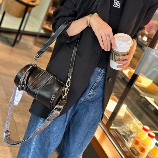 【预售3天】小包包新款复古枕头包斜挎宽带单肩包Z3162 商品图3