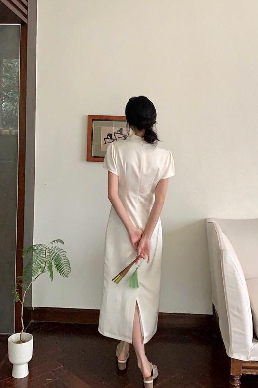 ELLA JADE 新中式提花镂空立领改良旗袍 20243 商品图7