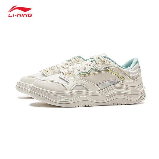 李宁春夏新款女子舒适软弹经典休闲鞋运动板鞋AGCV042 商品图3