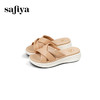 Safiya/索菲娅2025露趾羊皮厚底休闲外穿百搭轻便一脚蹬凉拖鞋SFD2110409 商品缩略图9