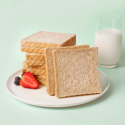 【舌里全麦代餐吐司1000g/箱】 独立包装更方便   一箱约20小袋 商品图5