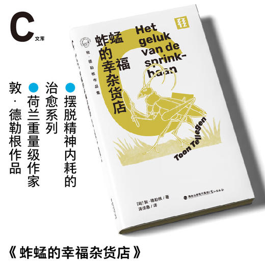 轻读第六季 C文库 敦·德勒根作品集《刺猬的愿望》《蟋蟀的阴郁》《身为一只象》《蚂蚁离开的那一天》《蚱蜢的幸福杂货店》40年文学创作精华 商品图5